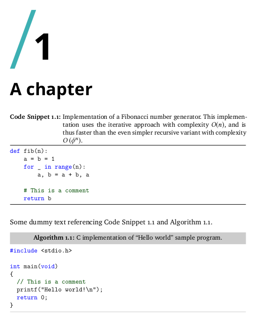 Example of listing using multiple custom environments